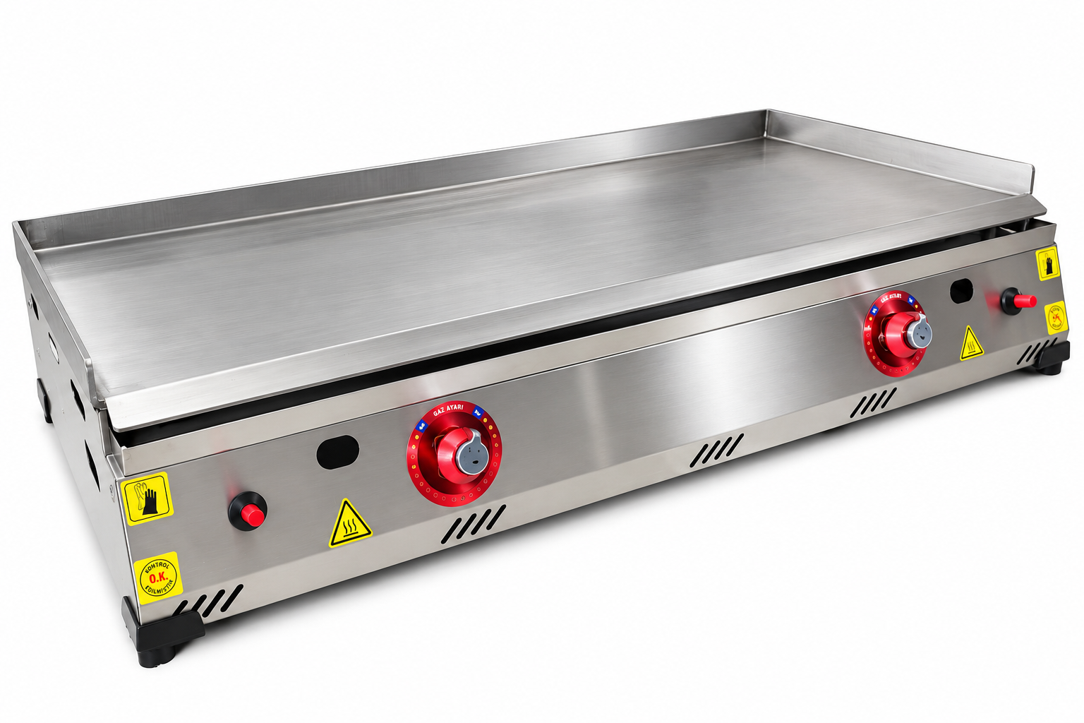 Akinox 100 cm Gazlı (Lpg) Pleyt Izgara