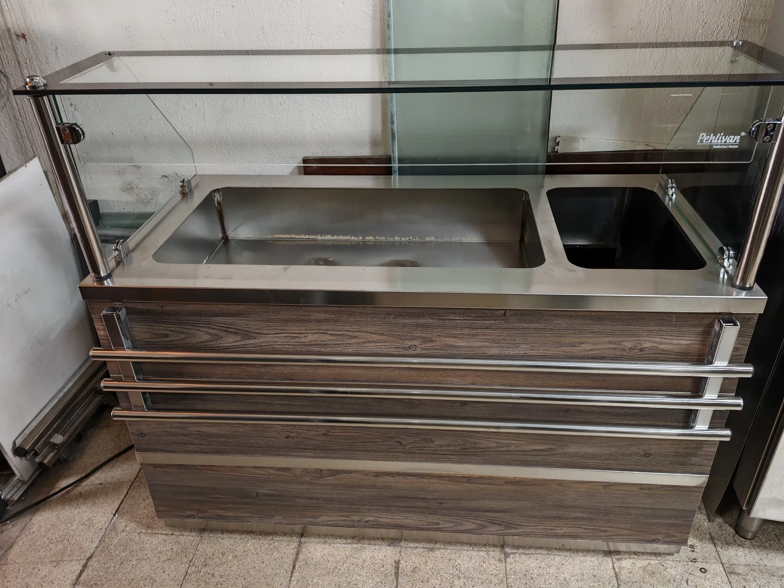 Elektrikli Benmari Self servis Ünüteli ikinci el