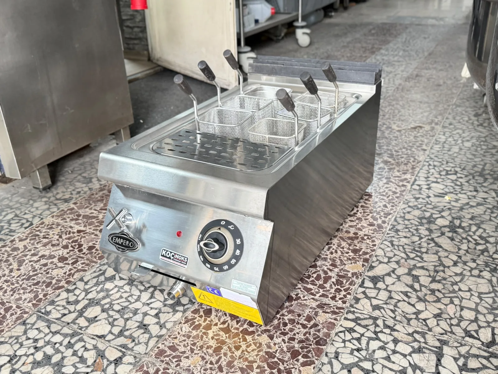 Empero 700 Plus Seri Elektrikli Marna Haşlama Makinesi