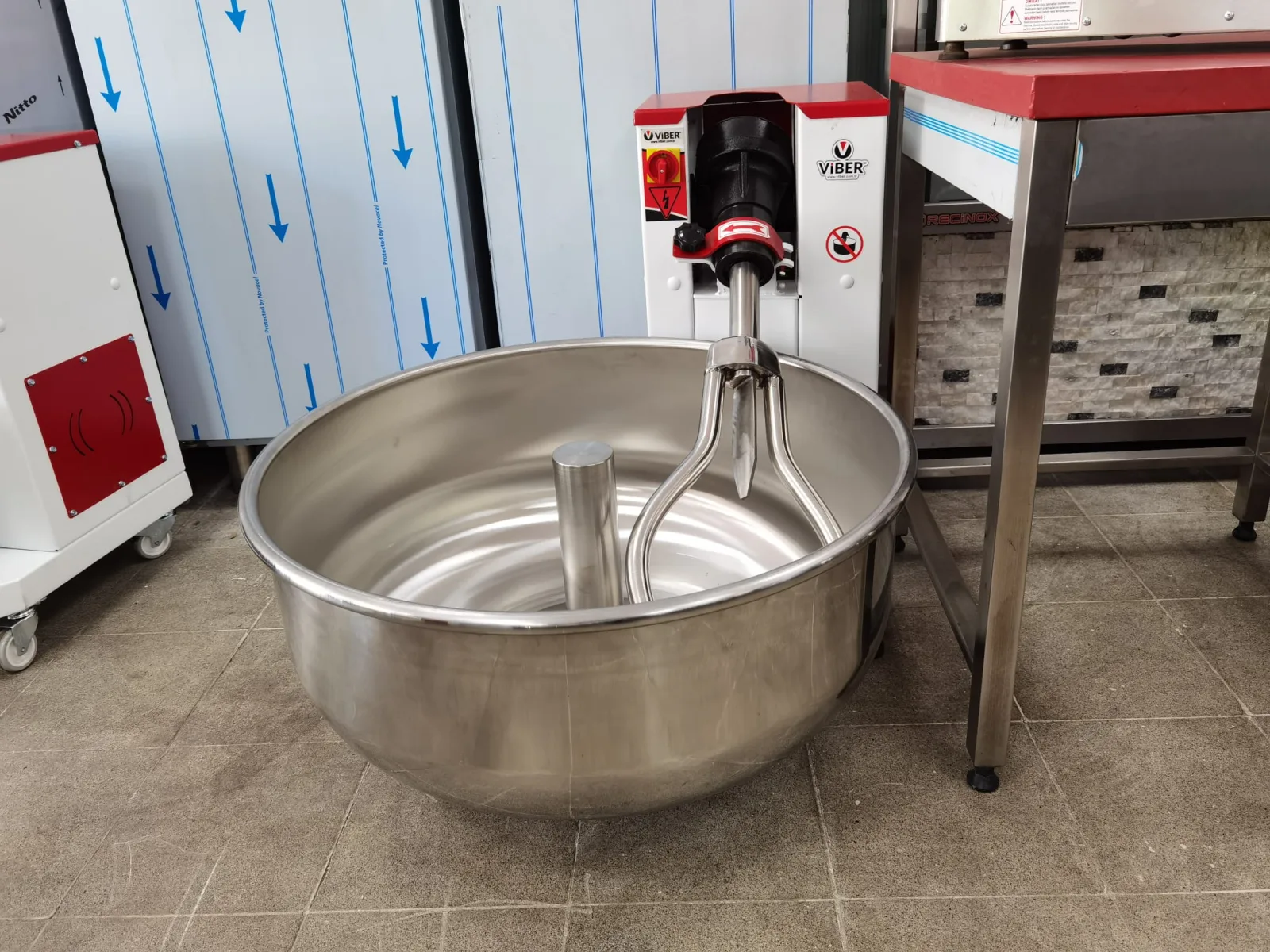 Viber 50 kg Devirmesiz Pro Hamur Yoğurma Makinesi VHE.HYP.50M