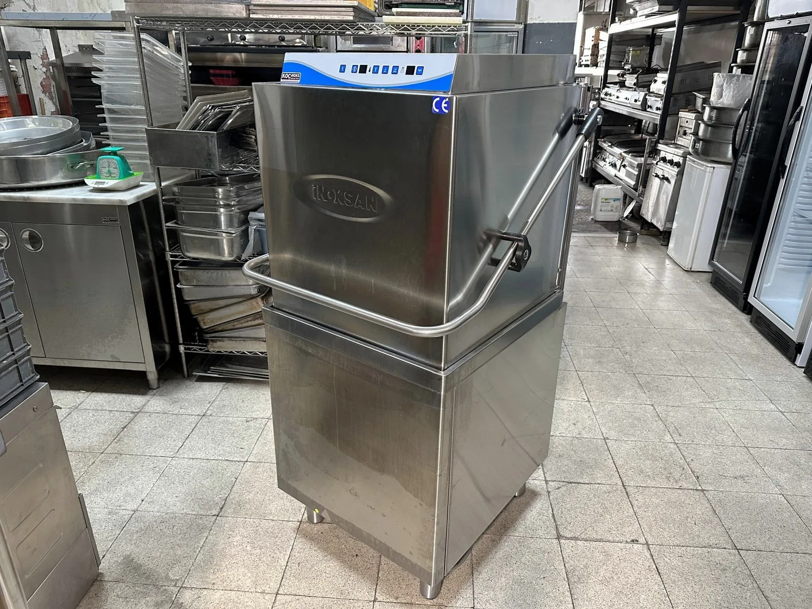 İnoksan 1000 Tb Giyotin Tip Bulaşık Yıkama Makinesi BYM 102